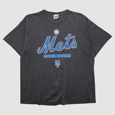 New York Mets Lee Apparel 2006 T-shirt - Black - 2XL by Fanatics Real Vintage