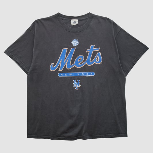New York Mets Lee Apparel 2006 T-shirt - Black - 2XL by Fanatics Real Vintage