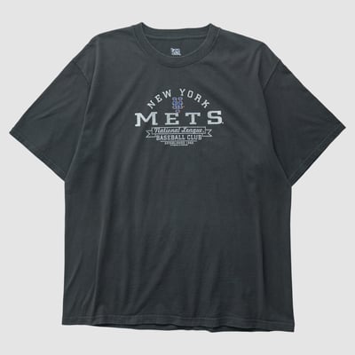 New York Mets Lee Apparel 2008 T-shirt - Black - XL by Fanatics Real Vintage