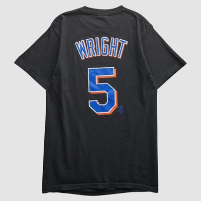 New York Mets Majestic 2000s T-shirt - Black - S by Fanatics Real Vintage