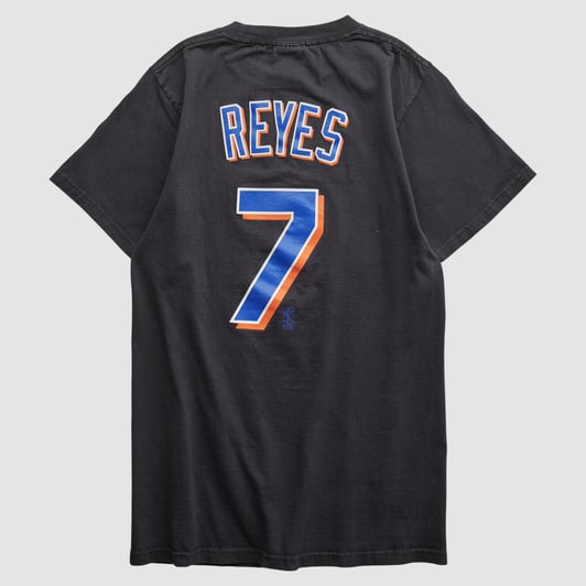 New York Mets Majestic 2000s T-shirt - Black - XS by Fanatics Real Vintage