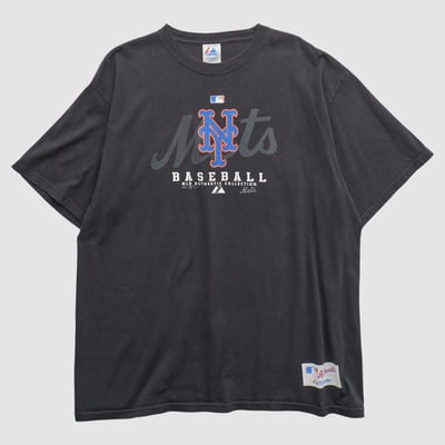 New York Mets Majestic 2007 T-shirt - Black - 3XL by Fanatics Real Vintage