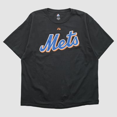 New York Mets Majestic 2010 T-shirt - Black - 2XL by Fanatics Real Vintage