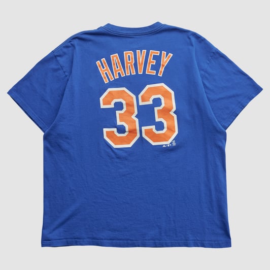 New York Mets Majestic 2010s T-shirt - Blue - L by Fanatics Real Vintage