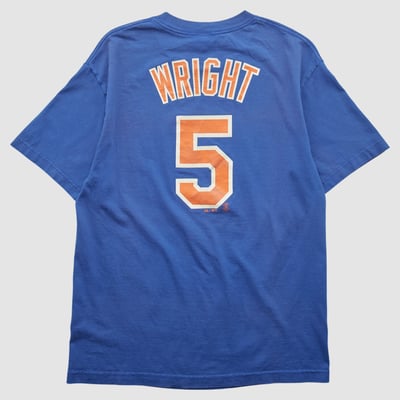 New York Mets Majestic 2010s T-shirt - Blue - M by Fanatics Real Vintage