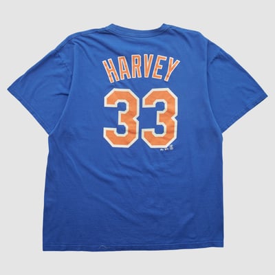 New York Mets Majestic 2010s T-shirt - Blue - XL by Fanatics Real Vintage