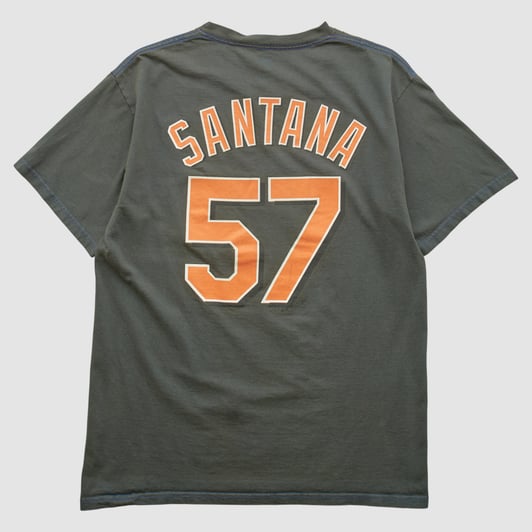 New York Mets Majestic 2010s T-shirt - Charcoal - S by Fanatics Real Vintage