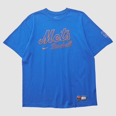 New York Mets Nike 2000s T-shirt - Blue - XL by Fanatics Real Vintage