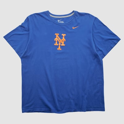 New York Mets Nike 2010s T-shirt - Blue - 2XL by Fanatics Real Vintage