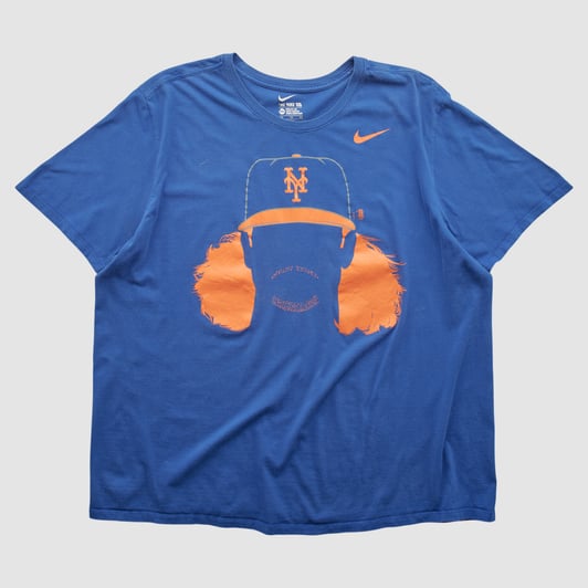 New York Mets Nike 2010s T-shirt - Blue - XL by Fanatics Real Vintage