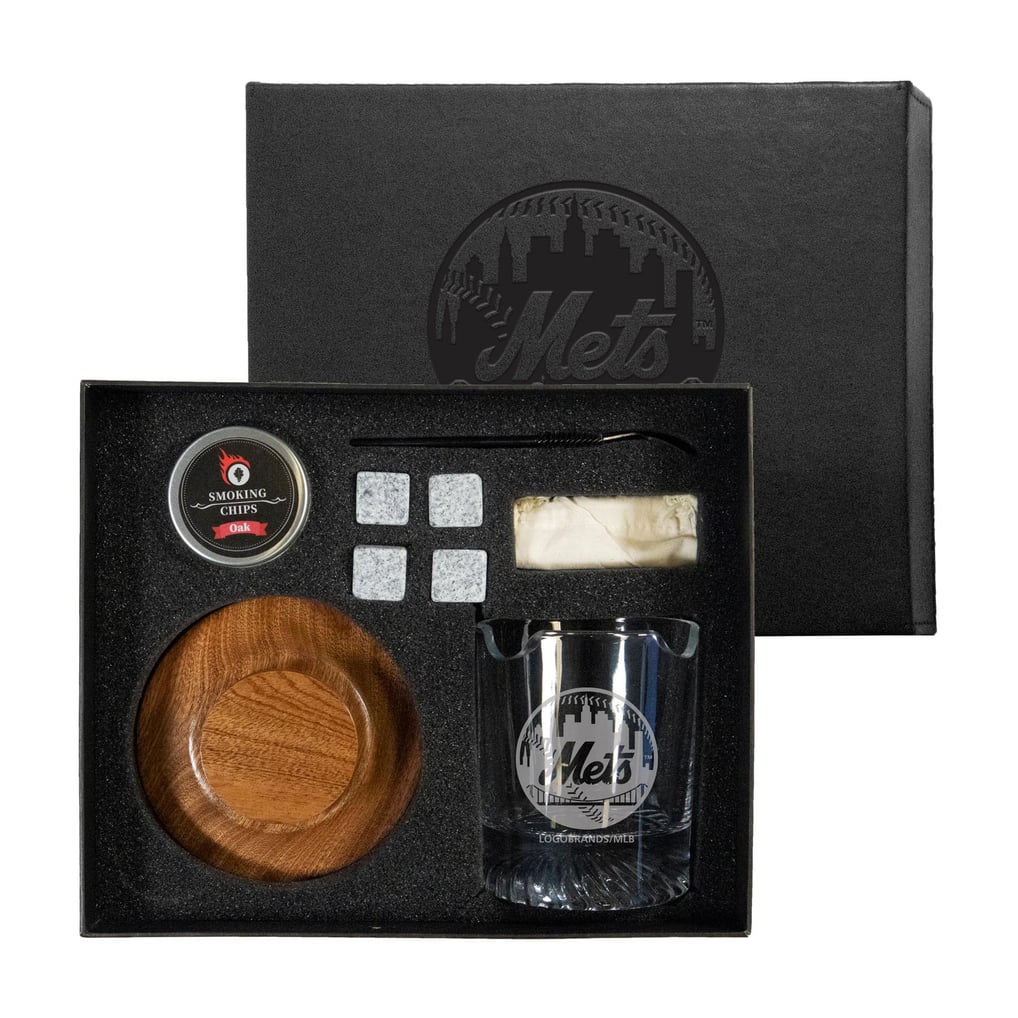 New York Mets Nine-Piece Whiskey Smoke Set