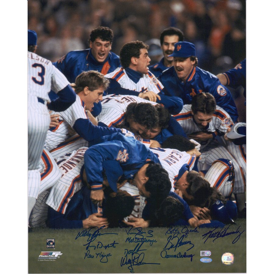 Team-Signed New York Mets Fanatics Authentic 16