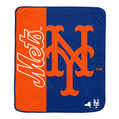 New York Mets Pegasus Dugout 50" x 60" Ultra Soft Throw Blanket