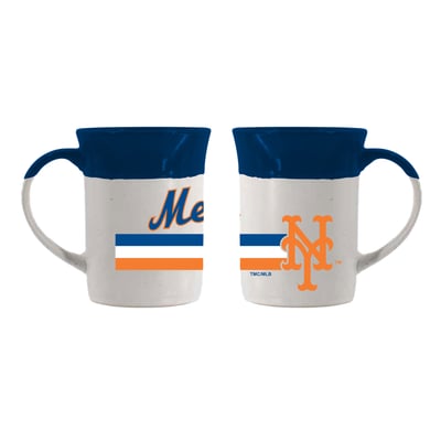 New York Mets The Memory Company 15oz. Ceramic Speckled Mug
