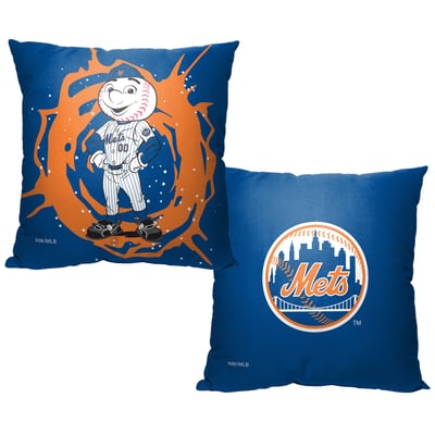 New York Mets The Northwest Group 16" x 16" Mascot Printed Throw Pillow