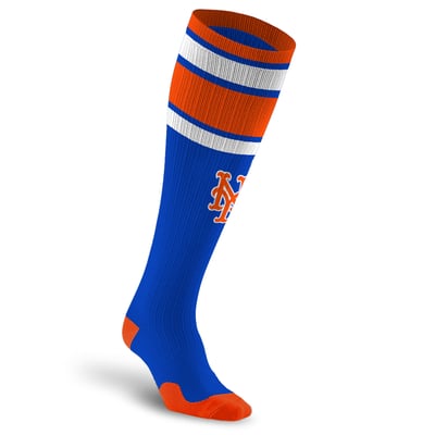 New York Mets PRO Compression Unisex  Classic Stripe Over-the-Calf Compression Socks