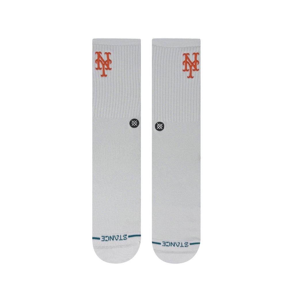 Unisex New York Mets Stance White Crested Knit Crew Socks
