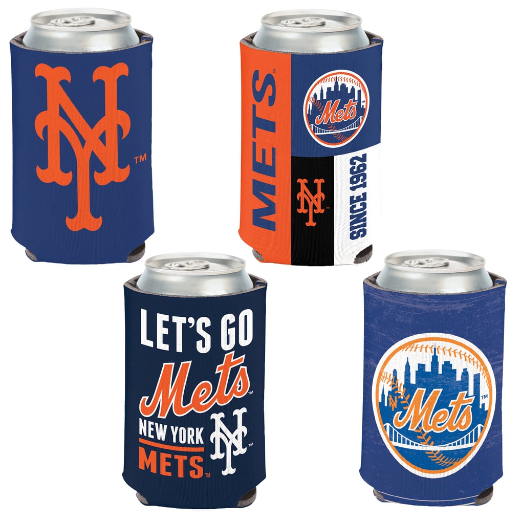 New York Mets WinCraft 4-Pack 12oz. Can Cooler Set