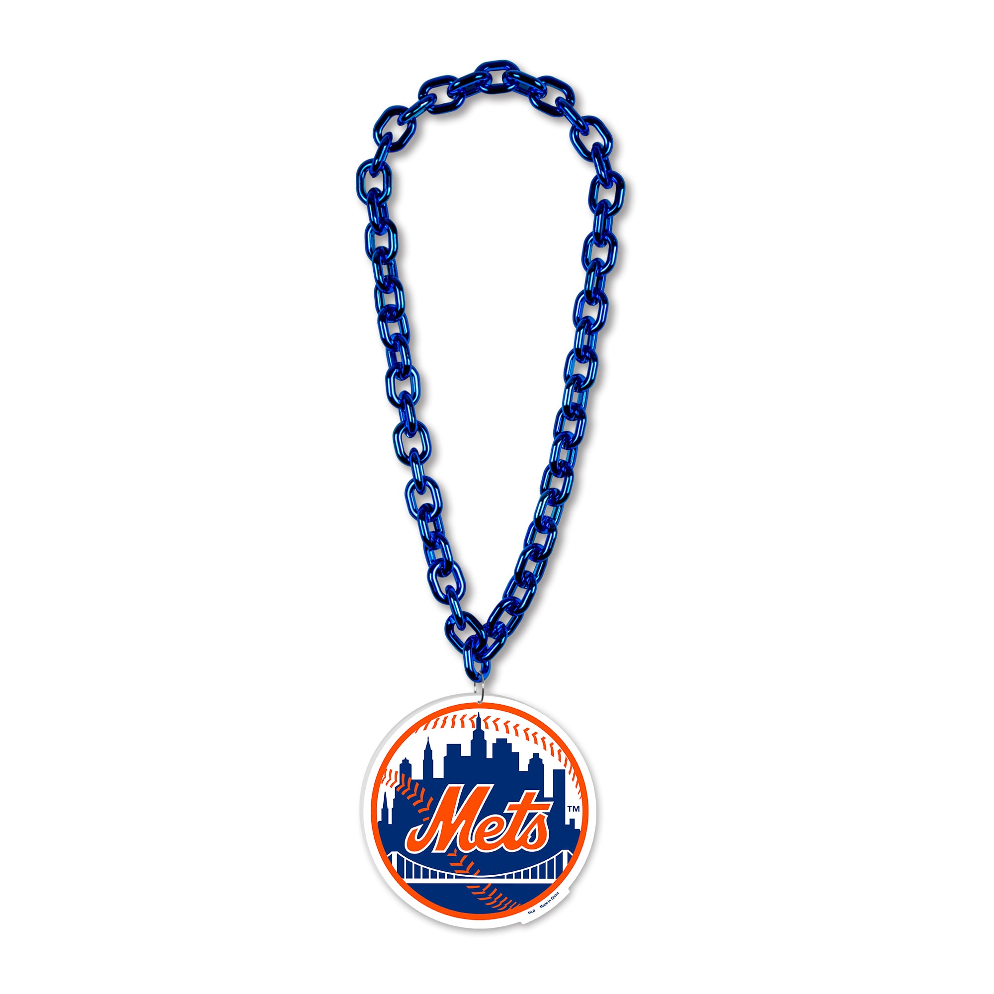 New York Mets WinCraft Big Chain Logo Necklace