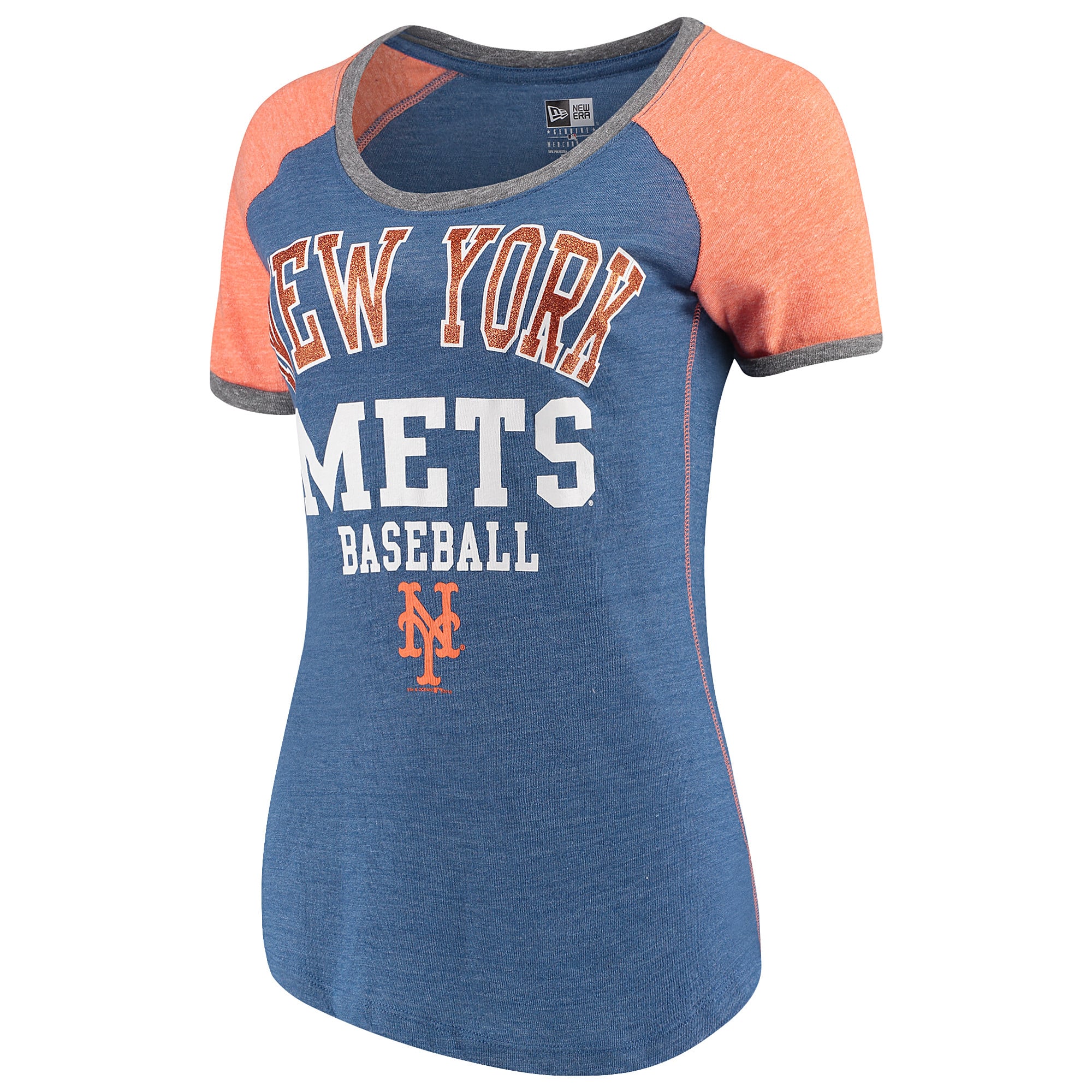 Chemise Femme New York Mets 5th & Ocean - Grise Neuve Avec étiquette