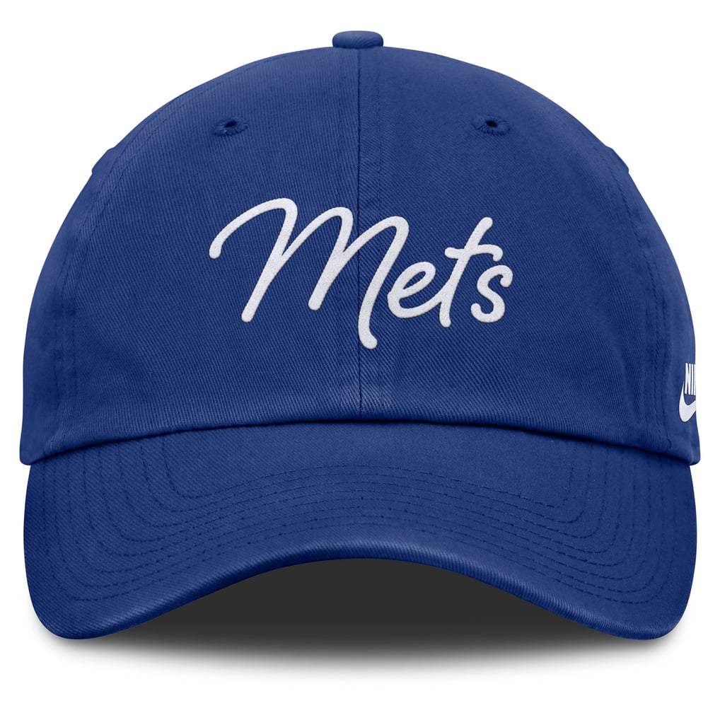 Women's New York Mets Nike Royal Cooperstown Club Script Adjustable Hat