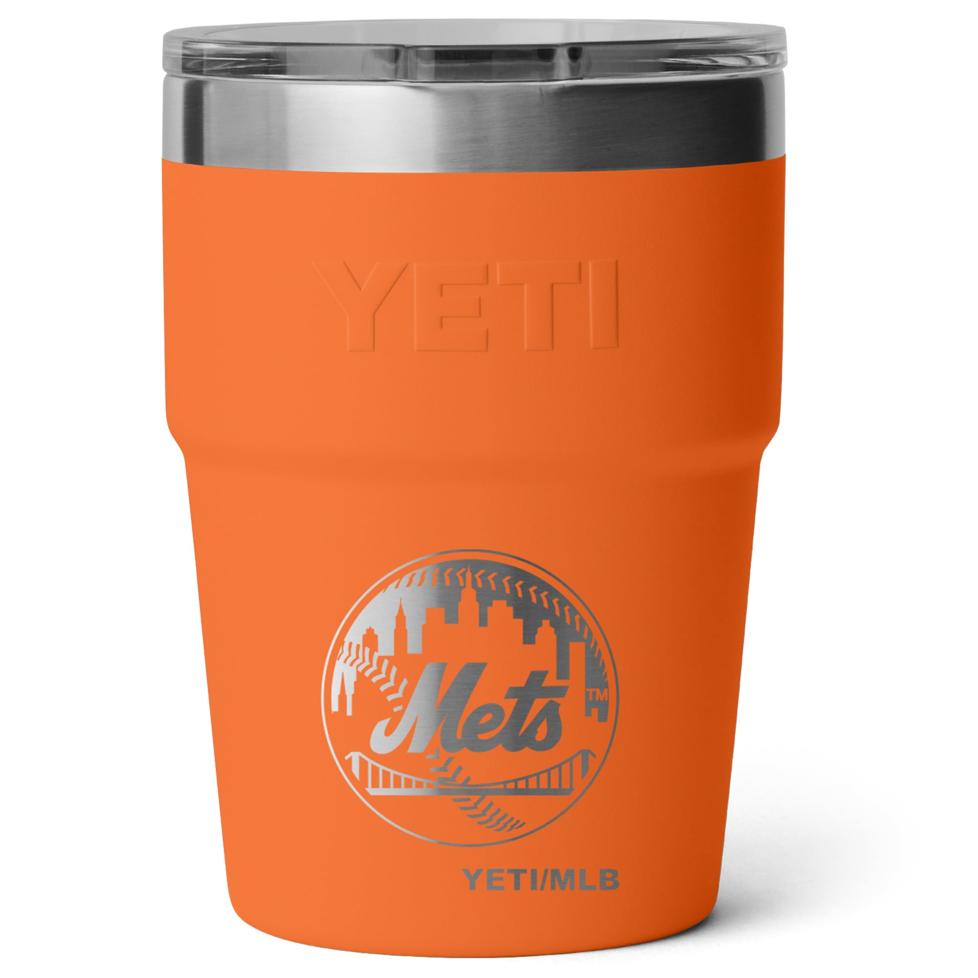 New York Mets YETI 16oz. Rambler Stackable Cup with Magslider Lid