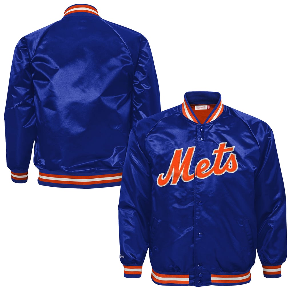 Youth New York Mets Mitchell & Ness Royal Cooperstown Collection Raglan ...