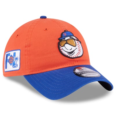  New York Mets New Era Youth 2025 Spring Training 9TWENTY Adjustable Hat - Orange