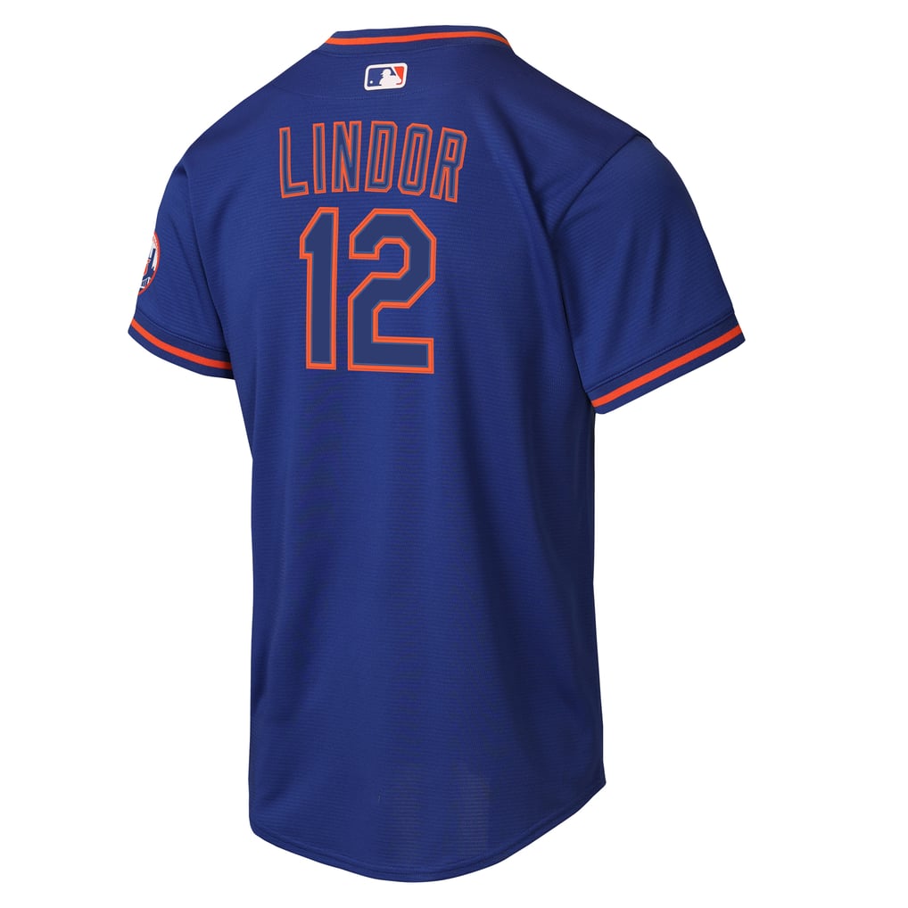 Nike Francisco Lindor New York Mets Youth Royal Alternate Stadium Jersey