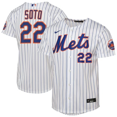 Juan Soto New York Mets Nike Youth Home Stadium Jersey - White