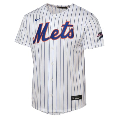 New York Mets Outerstuff Youth Home Replica Jersey - White