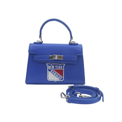 New York Rangers FABGATING by Cuce Team Color Vegan Leather Mini Purse
