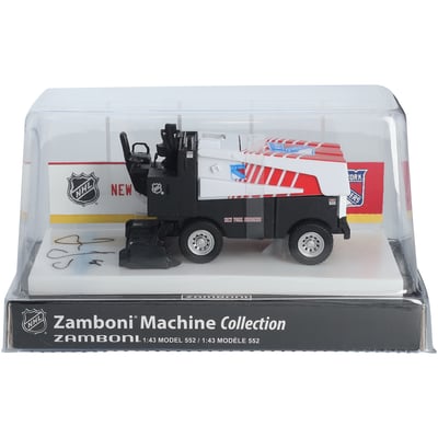 Jaromir Jagr New York Rangers Autographed Fanatics Authentic 1:43 Scale Die-Cast Zamboni 