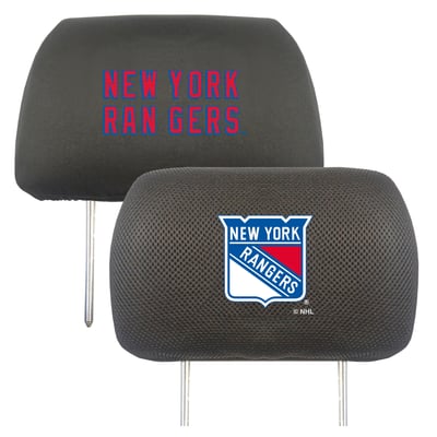 New York Rangers Logo Brands Head Rest Cover