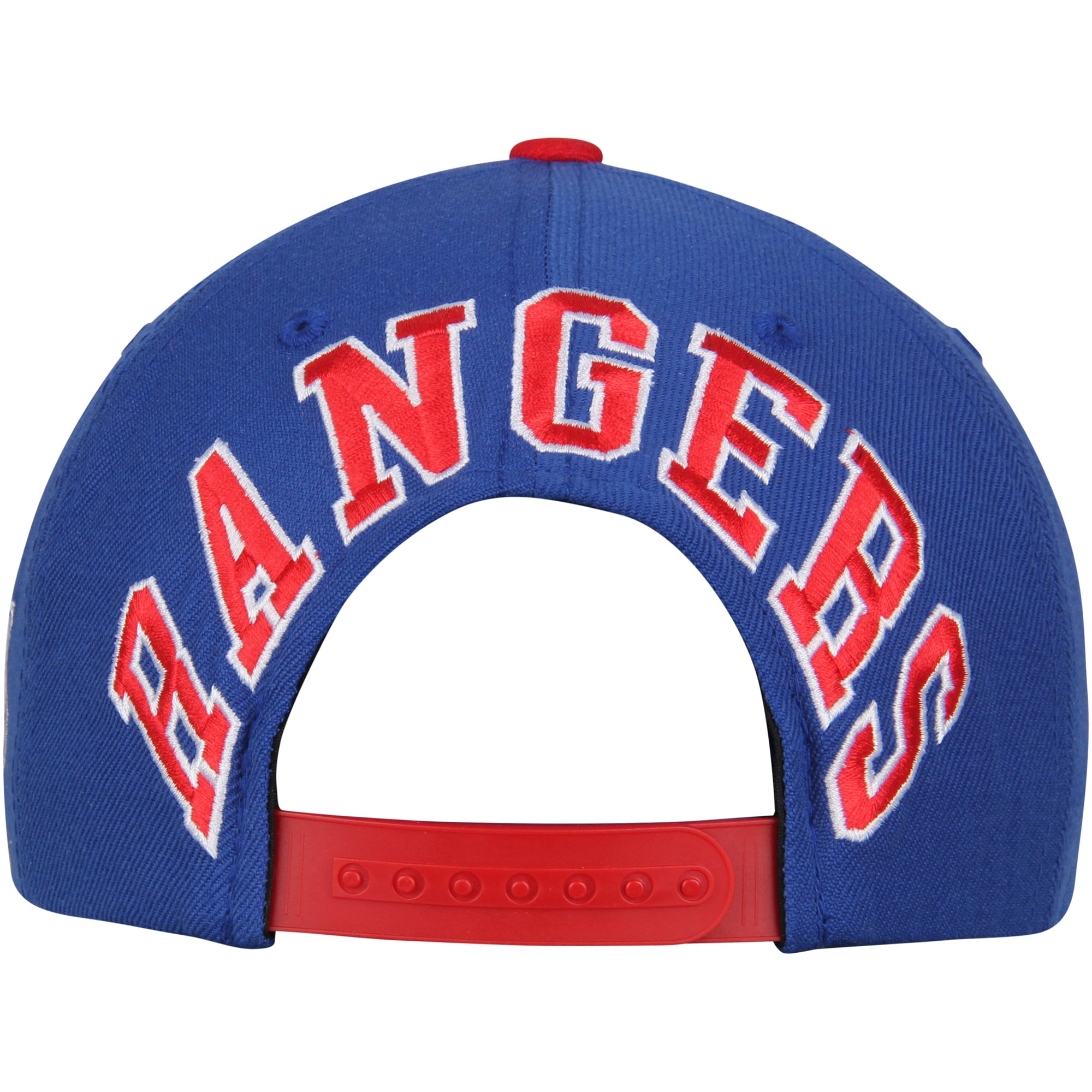 Men's New York Rangers American Needle Blue/Red Blockhead Snapback