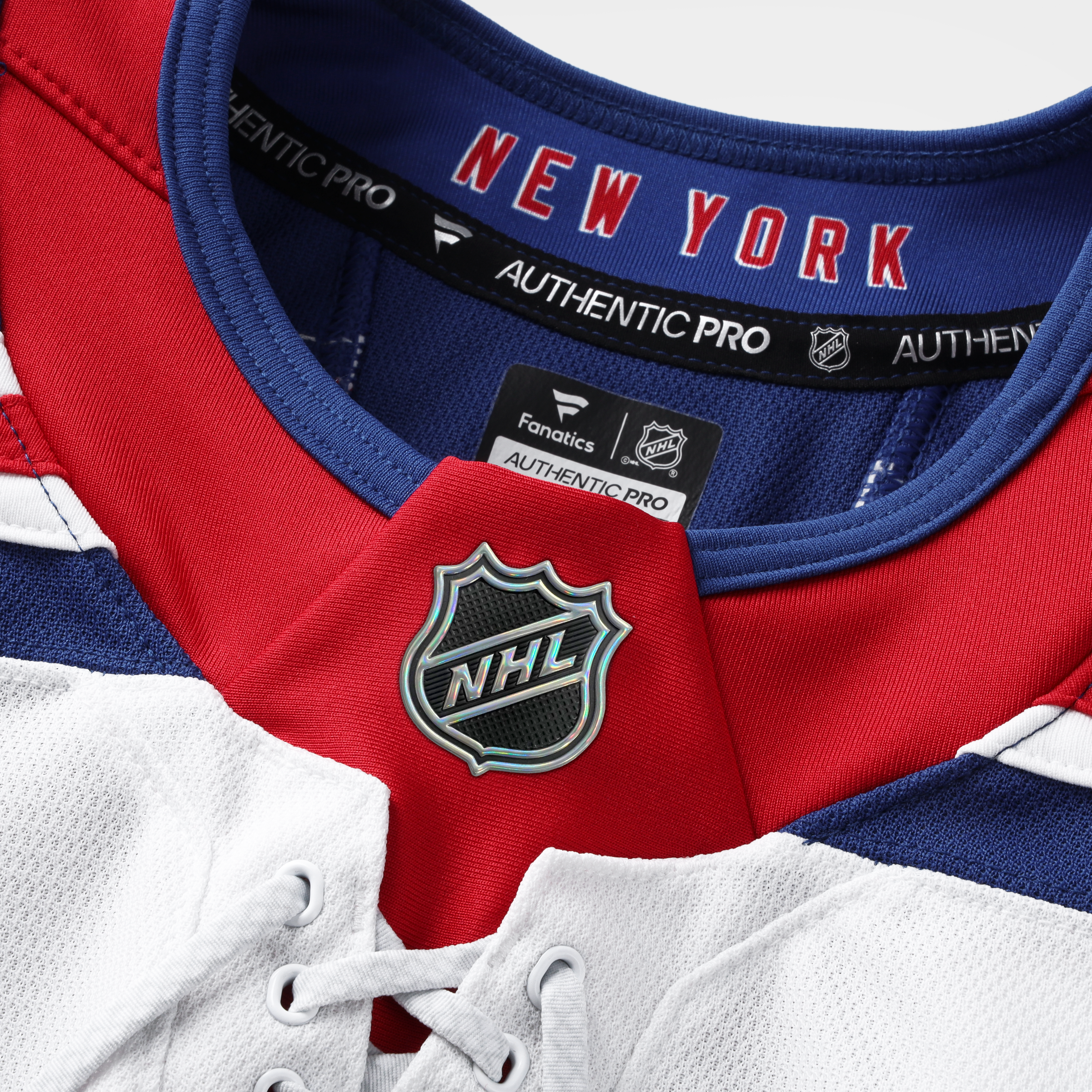 New York Rangers Away Style Pro Jersey White