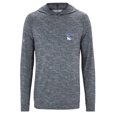  New York Rangers Levelwear Brix Performance Hoodie - Gray