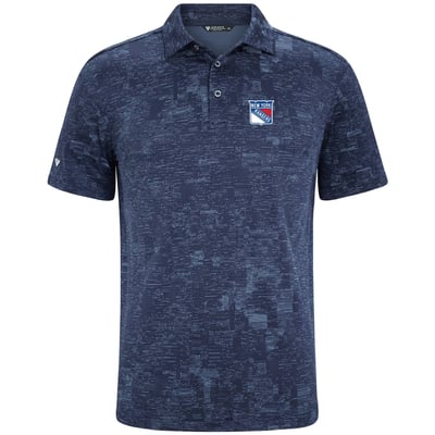  New York Rangers Levelwear Data Polo - Navy