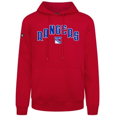  New York Rangers Levelwear Podium Apex Hoodie - Red