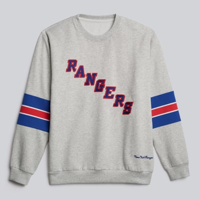New York Rangers lululemon Steady State Crew Sweatshirt - Heathered Core Ultra Light Grey
