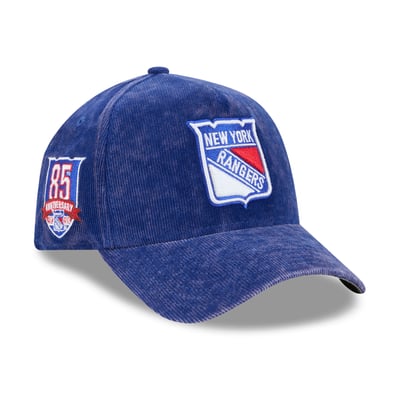 New York Rangers New Era A-Frame 59FORTY Fitted Hat - Blue