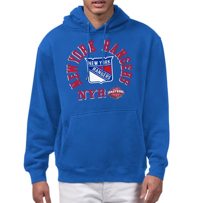 New York Rangers Starter All-Around Fan Hoodie - Blue