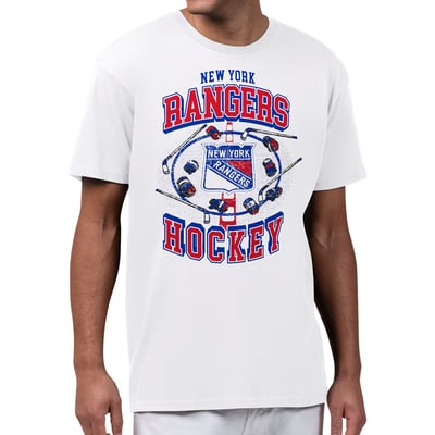 New York Rangers Starter Tilly T-Shirt - White
