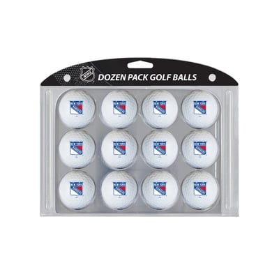New York Rangers 12-Pack Team Golf Ball Set