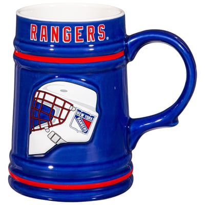 New York Rangers 24oz. Ceramic Stein Cup with Gift Box