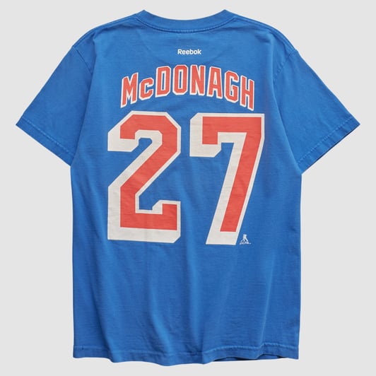 New York Rangers Alstyle 2010s T-shirt - Blue - S by Fanatics Real Vintage