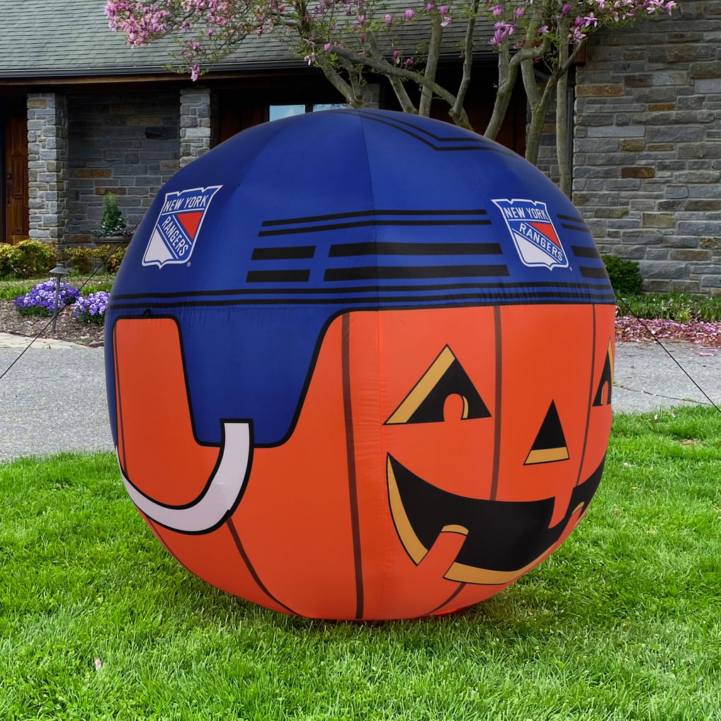 New York Rangers Jack-O-Helmet Inflatable