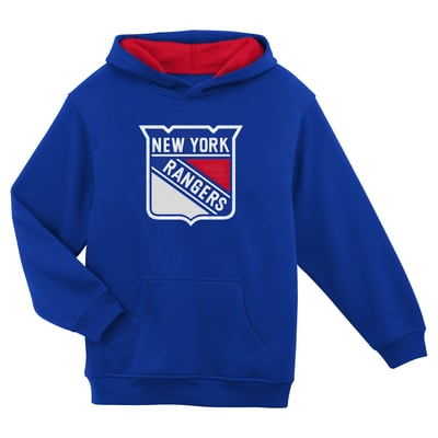 New York Rangers Outerstuff Preschool Prime Hoodie - Blue