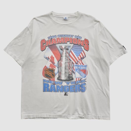 Stanley Cup Starter 1994 T-shirt - White - 2XL by Fanatics Real Vintage