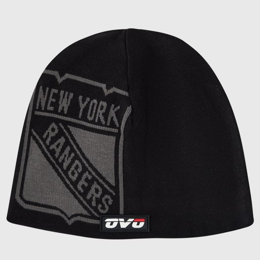 New York Rangers OVO x NHL Unisex Toque Knit Hat - Black